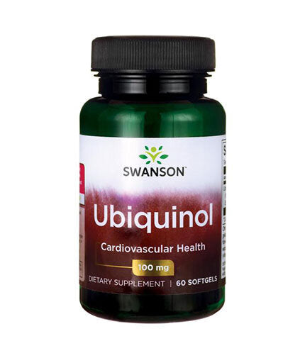 Ubiquinol Enchanced Bioactivity CoQ10 100 mg - 60 Гел капсули  Swanson - Nutra Best Bulgaria