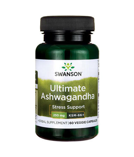 Ultimate Ashwagandha 250 mg / KSM-66 - 60 капсули  Swanson - Nutra Best Bulgaria