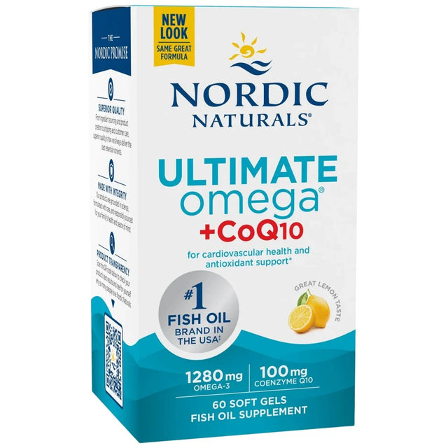 Ultimate Omega 1280 mg + CoQ10 - 60 Гел капсули - Feel You