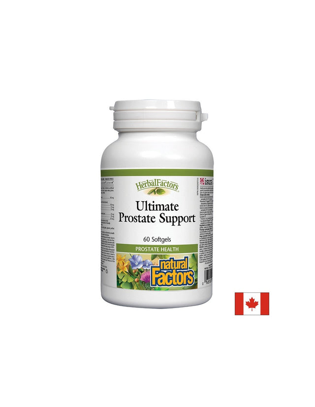 Ultimate Prostate Support - 60 Гел капсули  Natural Factors - Nutra Best Bulgaria