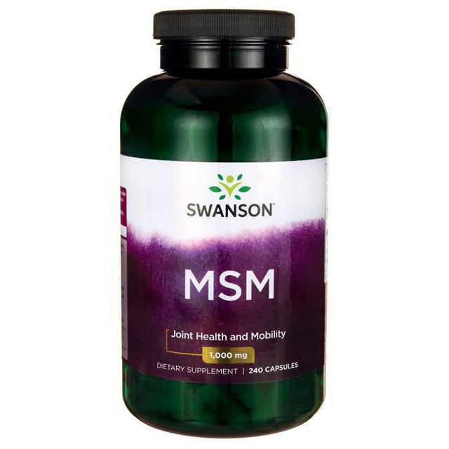 Ultra MSM 1000 mg - 240 капсули  Swanson - Nutra Best Bulgaria