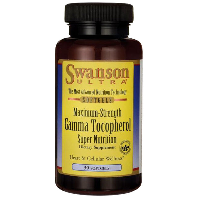Ultra Maximum-Strenght Gamma Tocopherol 30 Гел капсули  Swanson - Nutra Best Bulgaria