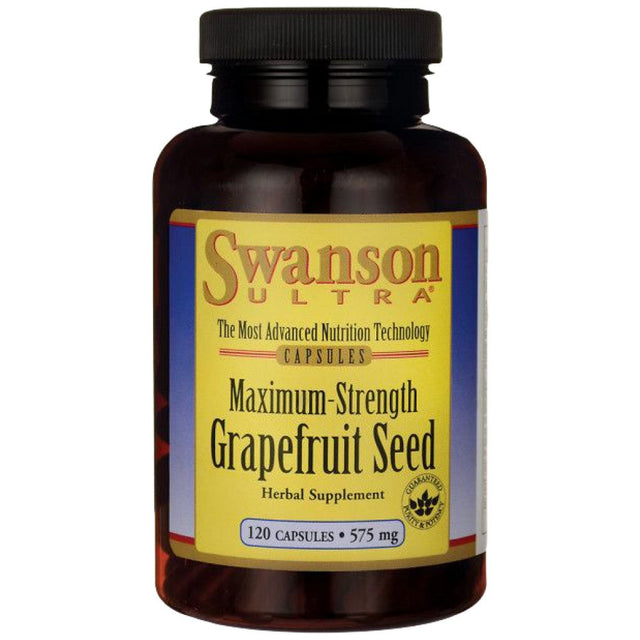 Ultra Maximum-Strenght Grapefruit Seed 575 mg 120 капсули  Swanson - Nutra Best Bulgaria