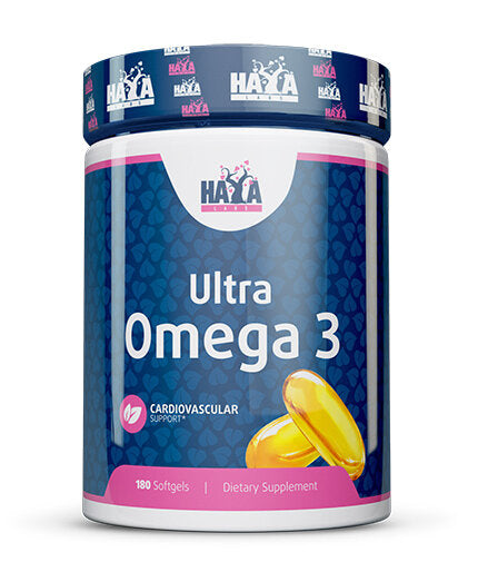 Ultra Omega 3 / 180soft  Haya Labs - Nutra Best Bulgaria