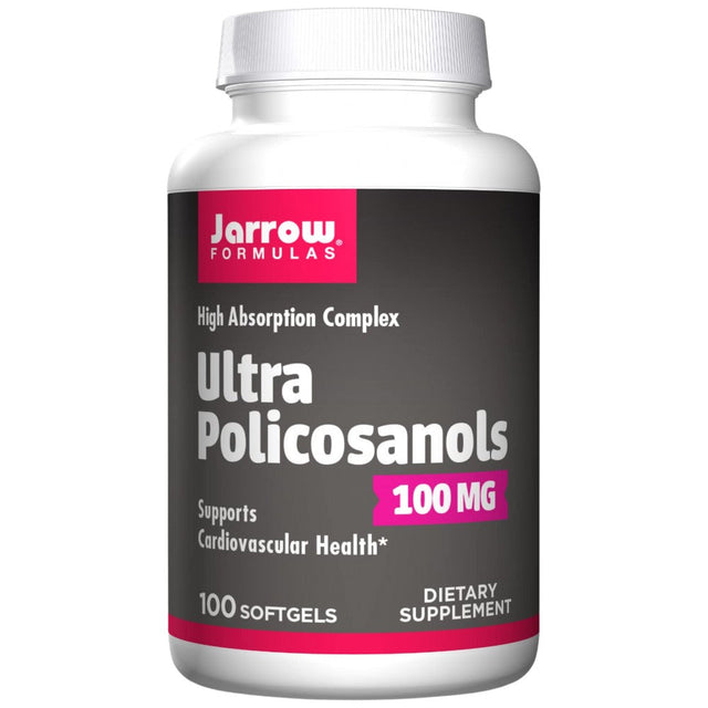 Ultra Policosanols 10 mg 100 Гел капсули  Jarrow Formulas - Nutra Best Bulgaria