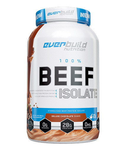 Ultra Premium 100% Beef Protein Isolate - 0.908 KG  EVERBUILD - Nutra Best Bulgaria