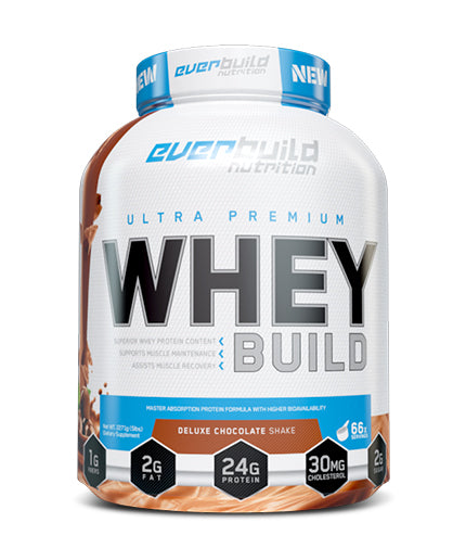Ultra Premium Whey Protein Build - 2.271 KG  EVERBUILD - Nutra Best Bulgaria