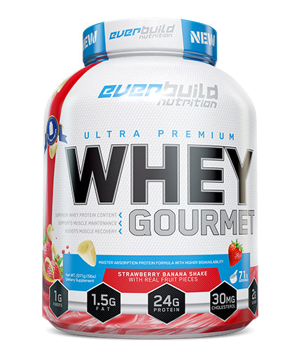 Ultra Premium Whey Protein Build Gourmet - 2.271 KG  EVERBUILD - Nutra Best Bulgaria