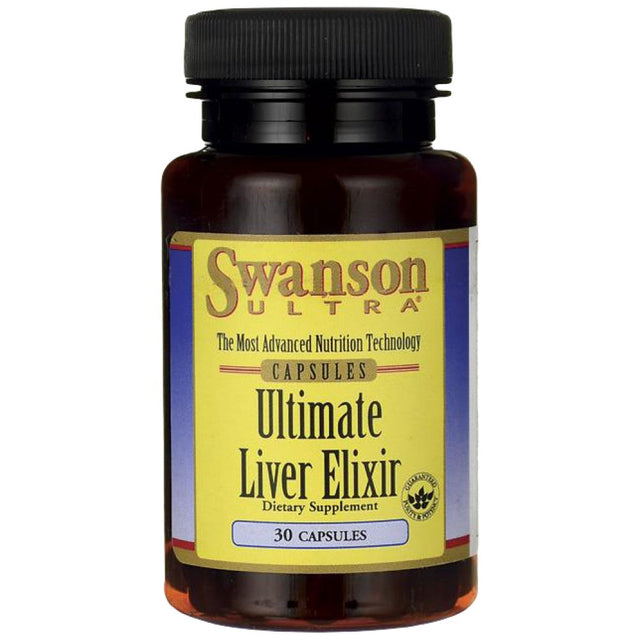 Ultra Ultimate Liver Elixir 30 капсули  Swanson - Nutra Best Bulgaria
