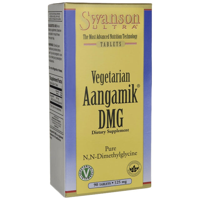 Ultra Vegetarian Aangamik DMG 125 mg 90 Таблетки  Swanson - Nutra Best Bulgaria