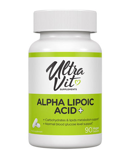 UltraVit Alpha Lipoic Acid + / 90 Caps  VPLAB - Nutra Best Bulgaria