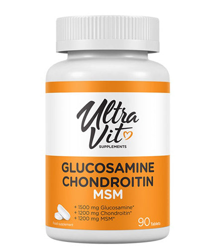 UltraVit Glucosamine Chondroitin MSM / 90 Tabs  VPLAB - Nutra Best Bulgaria
