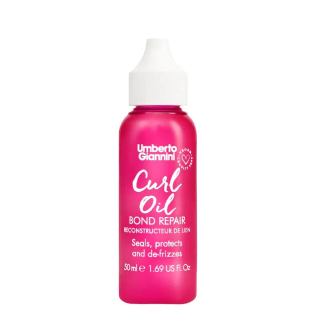 Umberto Giannini, Curl Oil Bond Repair, Silicone-free, Hair Oil Treatment, Frizz Control & Moisturising, 50 ml  Umberto Giannini - Nutra Best Bulgaria