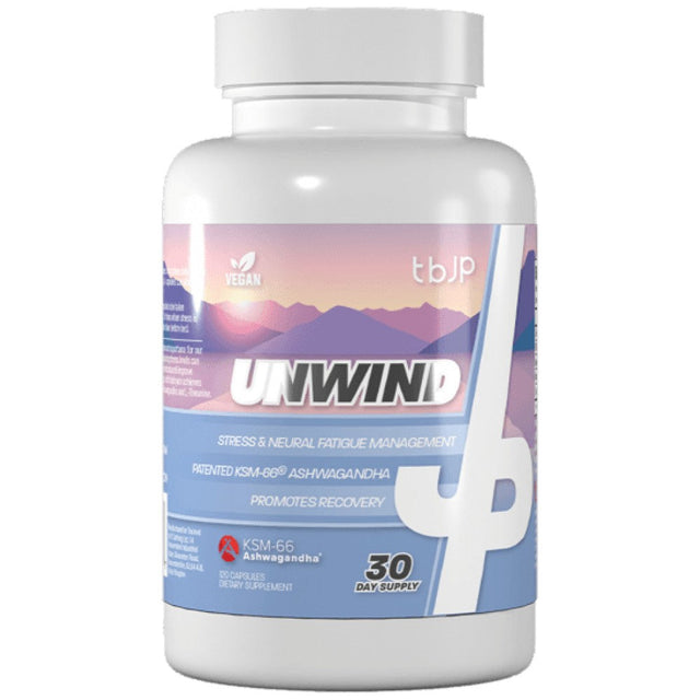 Unwind | Stress & Fatigue Management - 120 капсули  Trained by JP - Nutra Best Bulgaria