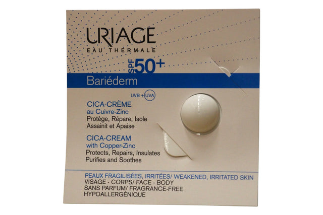 Uriage, Bariederm, Repairing, Cream, For Face & Body, SPF 50+, 0.7 ml *Sample  Uriage - Nutra Best Bulgaria