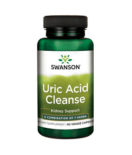 Uric Acid Cleanse 428.75 mg - 60 капсули  Swanson - Nutra Best Bulgaria