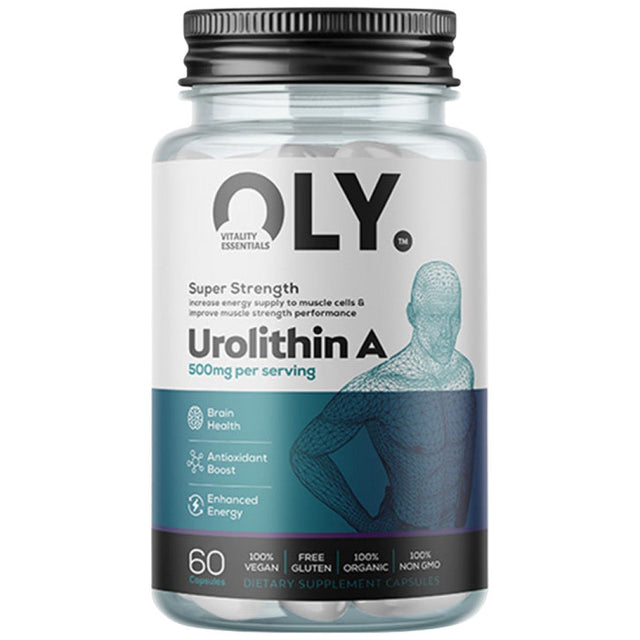 Urolithin A 500 mg - 60 капсули  Oly. - Nutra Best Bulgaria