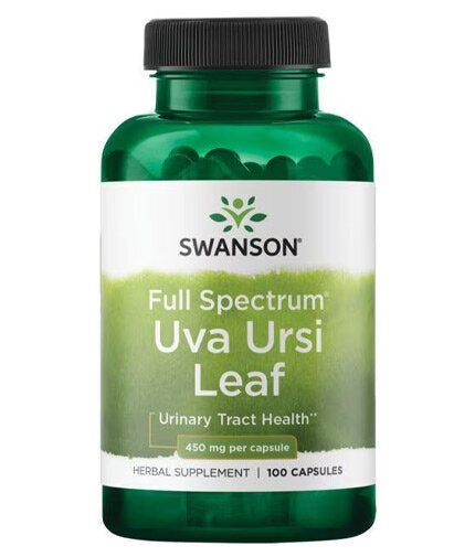 Uva Ursi Leaf 450 mg - 100 капсули  Swanson - Nutra Best Bulgaria
