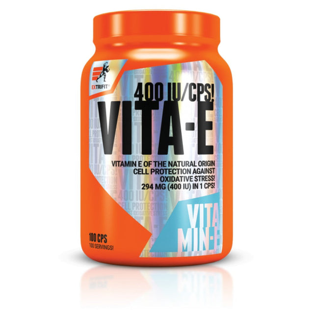 VITA-E 400 IU - 100 капсули  Extrifit Sports Nutrition - Nutra Best Bulgaria