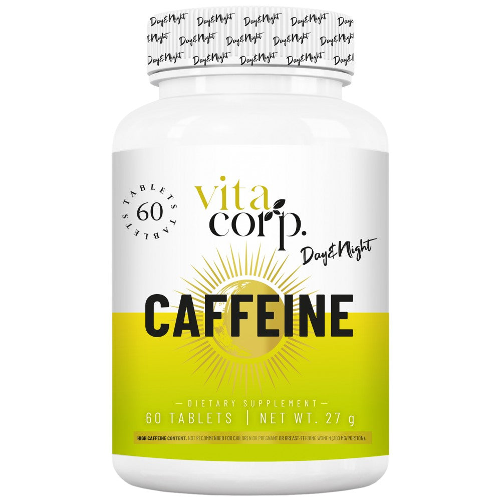 Caffeine Day 300 mg - 60 Таблетки  VitaCorp - Nutra Best Bulgaria