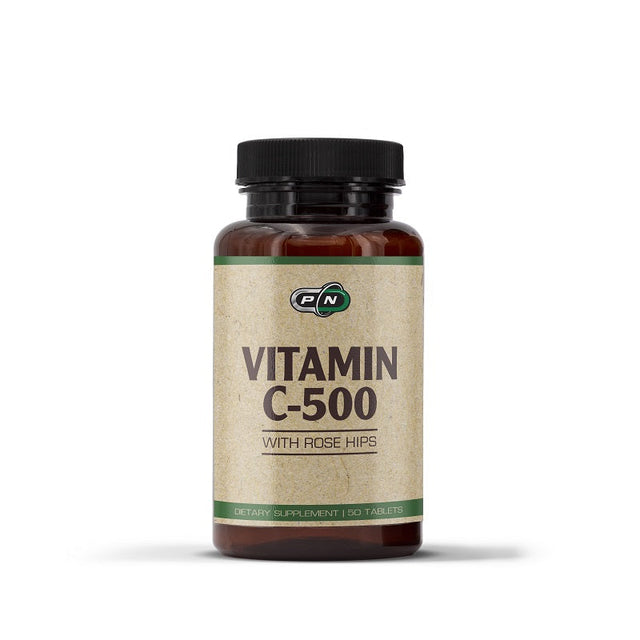 VITAMIN C-500 - 50 tablets  Pure Nutrition - Nutra Best Bulgaria