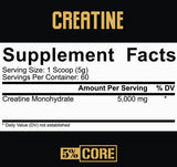 Creatine Monohydrate Powder | Core Series - 300 грама - Nutra Best