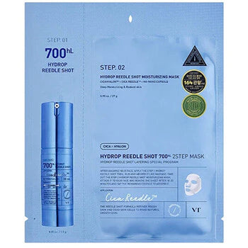 VT Cosmetics - Hydrop Reedle Shot 700hl Sheet Mask - 1.5g  VT Cosmetics - Nutra Best Bulgaria