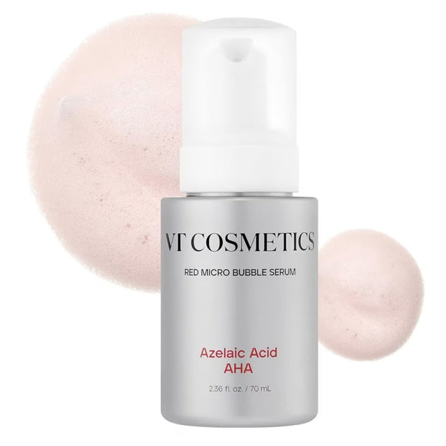 VT Cosmetics - Micro Bubble Red Serum, Azelaic Acid AHA, 70ml  VT Cosmetics - Nutra Best Bulgaria