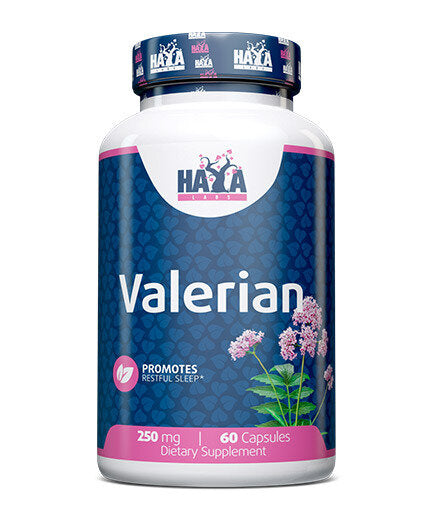 Valerian 250mg. / 60 caps.  Haya Labs - Nutra Best Bulgaria