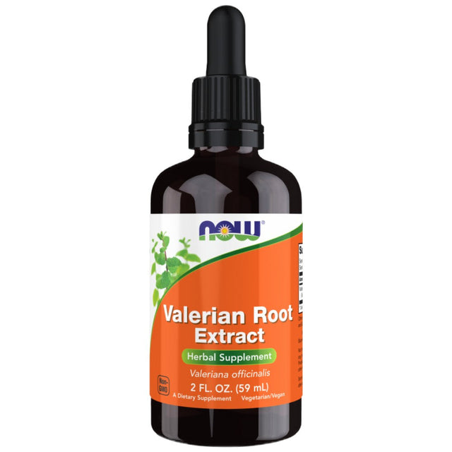 Valerian Root Liquid Extract - 59 мл  NOW Foods - Nutra Best Bulgaria