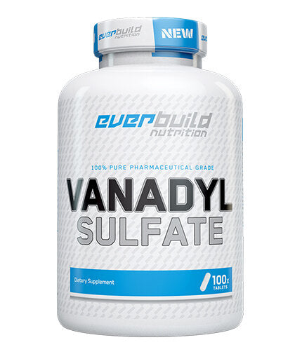 Vanadyl Sulfate 10mg / 100 Tabs  EVERBUILD - Nutra Best Bulgaria