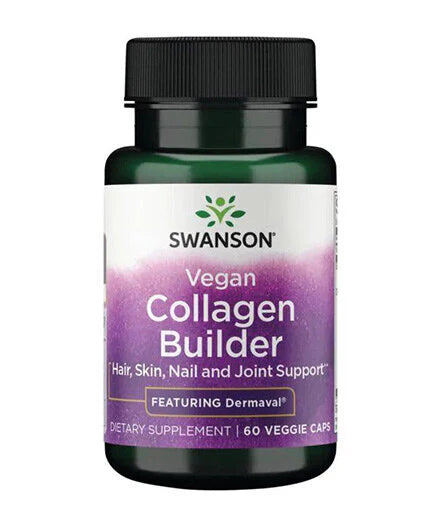 Vegan Collagen Builder | Featuring Dermaval - 60 капсули - Nutra Best