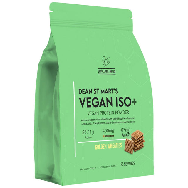 Vegan Iso+ 1000 грама  Supplement Needs - Nutra Best Bulgaria