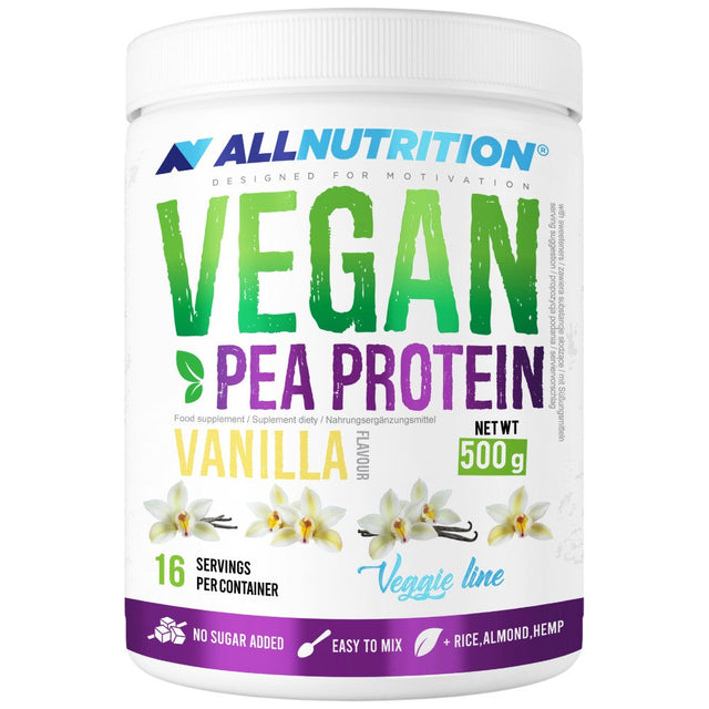 Vegan Pea Protein - 500 грама  AllNutrition - Nutra Best Bulgaria