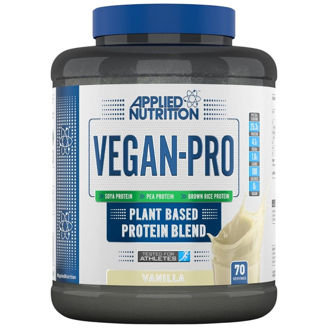 Vegan-Pro - Plant Based Protein Blend - 2100 грама  Applied Nutrition - Nutra Best Bulgaria