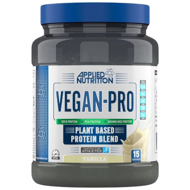 Vegan-Pro - Plant Based Protein Blend - 450 грама  Applied Nutrition - Nutra Best Bulgaria