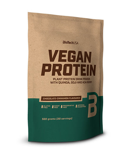 Vegan Protein - 0.500 kg  BioTech USA - Nutra Best Bulgaria