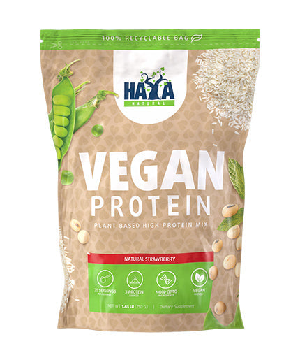 Vegan Protein - 0.750 kg  Haya Labs - Nutra Best Bulgaria