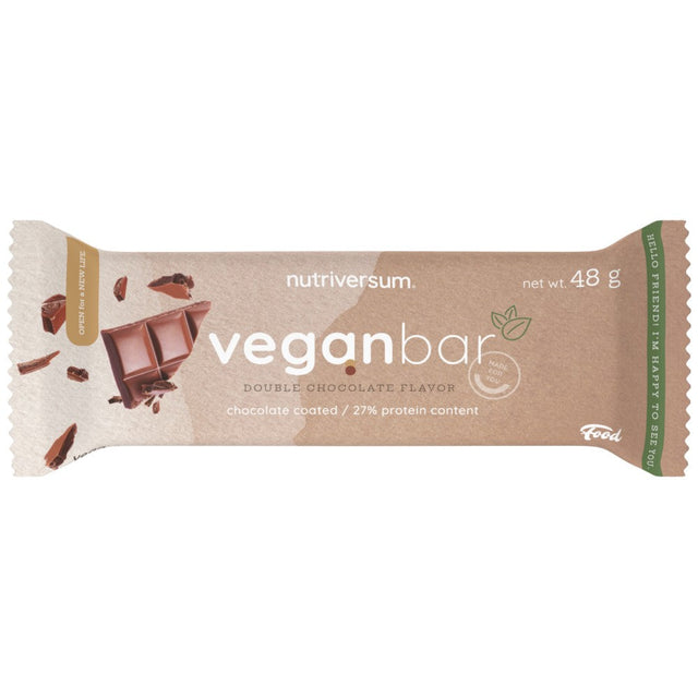 Vegan Protein Bar - 48 грама  Nutriversum - Nutra Best Bulgaria