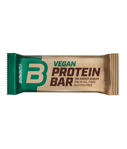 Vegan Protein Bar / 50 g  BioTech USA - Nutra Best Bulgaria