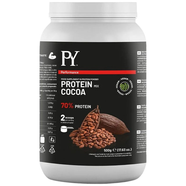 Vegan Protein | Cocoa 500 грама  PastaYoung - Nutra Best Bulgaria