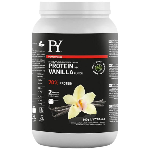Vegan Protein | Vanilla 500 грама  PastaYoung - Nutra Best Bulgaria