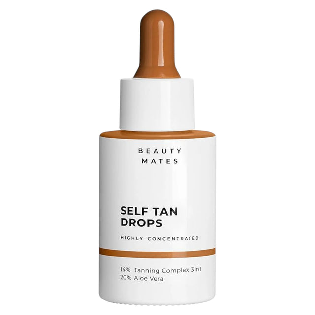 Vegan Tan, Dark Tan, Hydrate, Self-Tanning Drops, For Face, 30 ml  Vegan Tan - Nutra Best Bulgaria