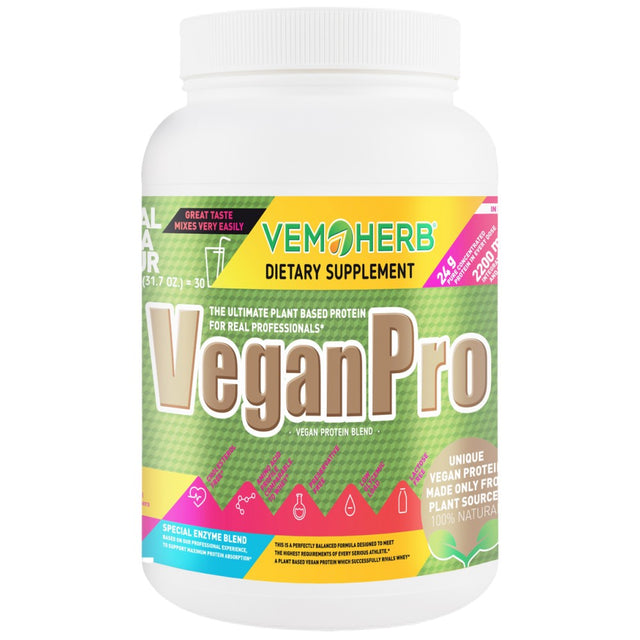 VeganPro / Vegan Protein Blend - 900 грама  VemoHerb - Nutra Best Bulgaria