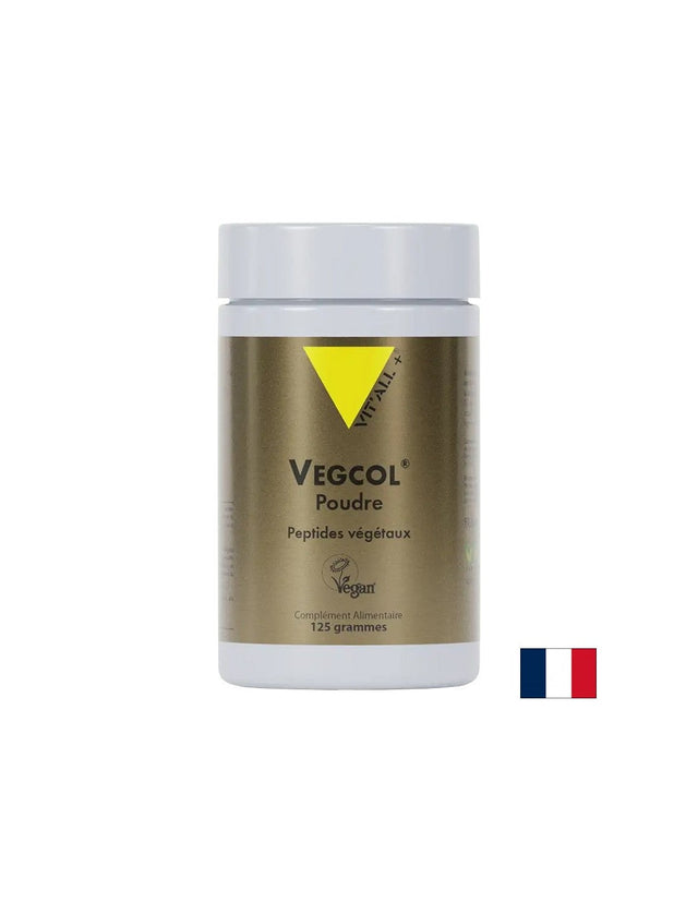 Красива кожа - Растителни пептиди (от броколи и моркови) Vegcol®, 125 g прах  Vit'all Plus - Nutra Best Bulgaria
