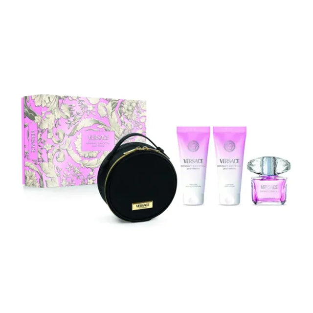 Versace Bright Crystal Eau De Toilette Spray 90ml Set 4 Pieces  VERSACE - Nutra Best Bulgaria