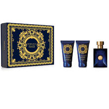 Versace - Dylan Blue Gift Set EDT 50 ml, Shower Gel Dylan Blue 50 ml and Balm after Shave Dylan Blue 50 ml - 50ml  Versace - Nutra Best Bulgaria