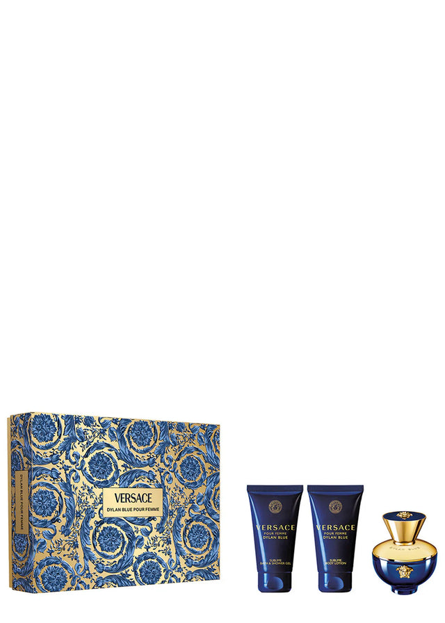 Versace - Dylan Blue pour Femme SET EDP 50 ml + Body Lotion 50 ml + Shower Gel 50 ml - 50ml - Feel You
