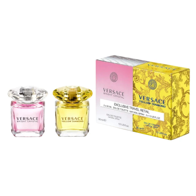 Versace - Exclusive Travel Retail Gift set Bright Crystal EDT 30 ml and Yellow Diamond EDT 30 ml - 30ml  Versace - Nutra Best Bulgaria