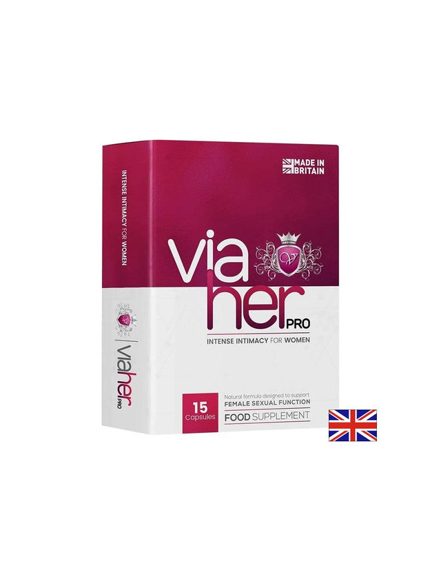 Афродизиак за жени Via Her Pro (intense intimancy for women) 15 капсули  WeightWorld - Nutra Best Bulgaria